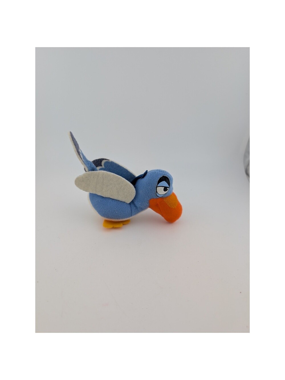 Zazu Mini Plush Vintage Lion King 2 Blue Bird Disney 3" McDonald's Toy